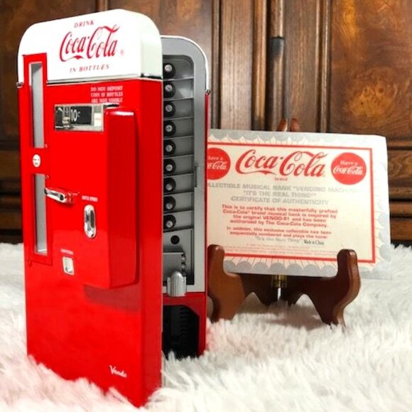 Vintage Coca-Cola Collectible Musical 